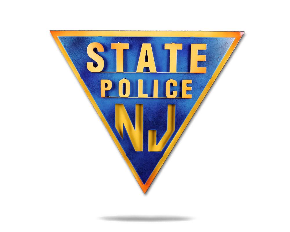 NJSP Metal 3D Sign – Troopers United Foundation